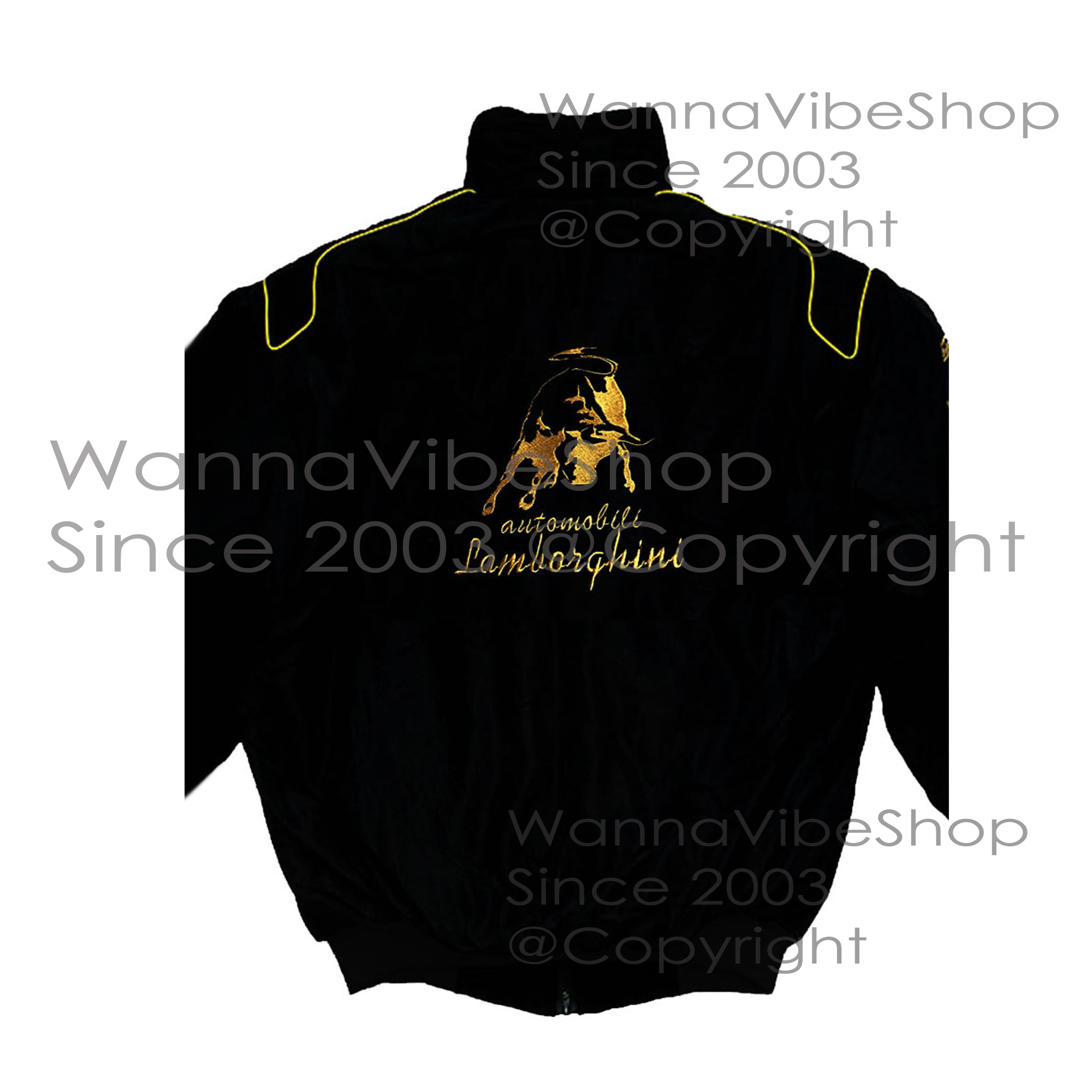 Lamborghini Racing Team Pit Crew Motor Jacket Motorsport Autosport Vintage Retro Race Racer Gear Automobile Suit Top Crew Club Jackets Coat Coats_front_image