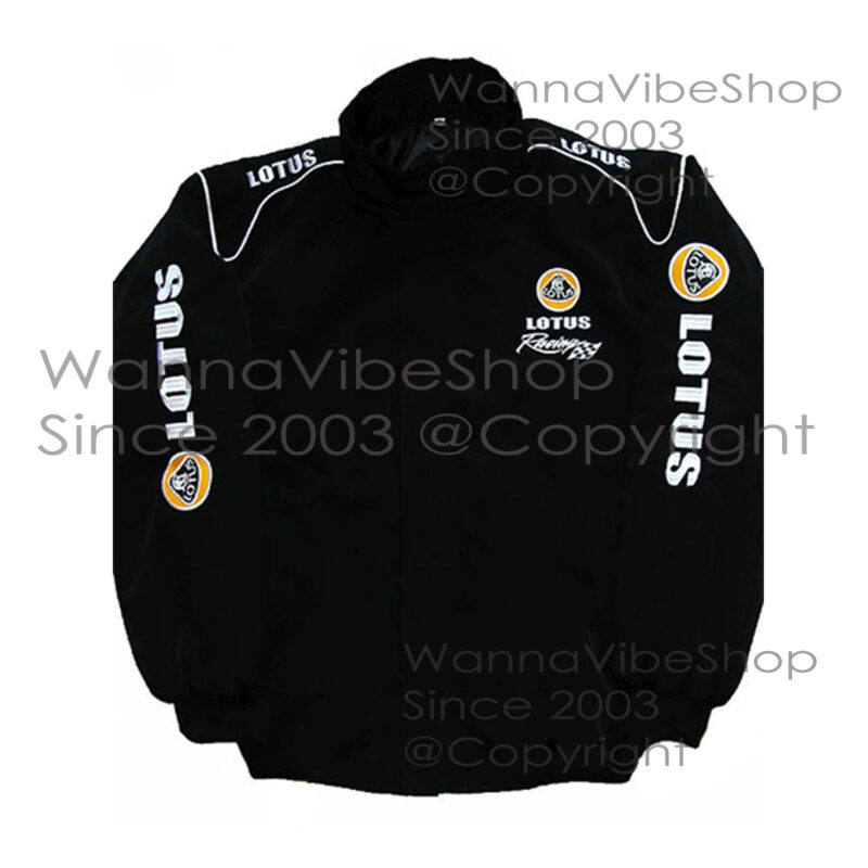 Lotus Racing Team Pit Crew Motor Jacket Motorsport Autosport Vintage Retro Race Racer Gear Automobile Suit Top Crew Club Jackets Coat Coats_front_image