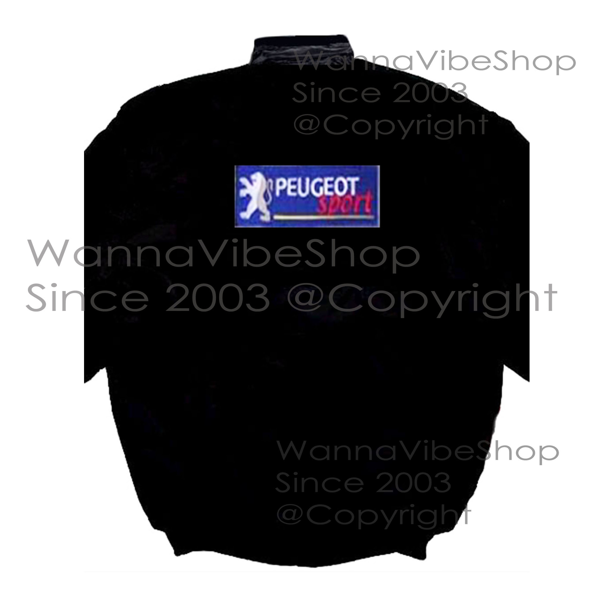 Peugeot Racing Team Pit Crew Motor Jacket Motorsport Autosport Vintage Retro Race Racer Gear Automobile Suit Top Crew Club Jackets Coat Coats_back_image
