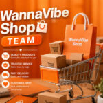Logo WannaVibeShop Team
